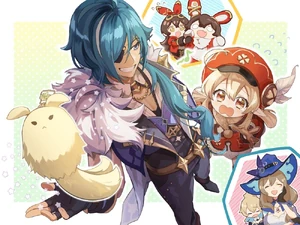 Kaeya and Klee - 5 days until global release (Genshin impact).jpg (147 KB)