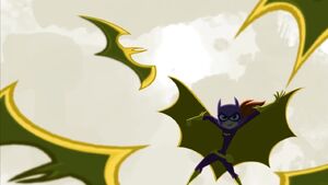 Batgirl in the DCSHG19 theme song