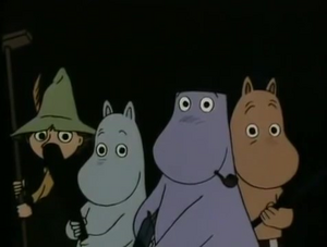 Moomins (When the Groke leave.)