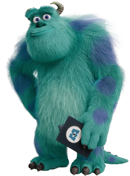In Monster's Inc. (2001), Mike Wazowski says that Sully has been jealous of  his good looks since the 4th grade. This is a reference to Monster's  University (2013) when Sully and Mike