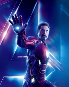 Iron Man's Infinity War character poster.