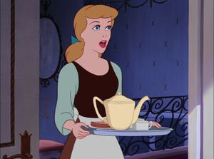 When her stepmother mentions the prince, Cinderella is shocked as she realizes she danced with Prince Charming last night.