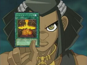 Axel Play the Spell Card.