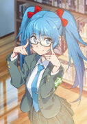 Yande.re 650119 hatsune miku megane seifuku tagme vocaloid