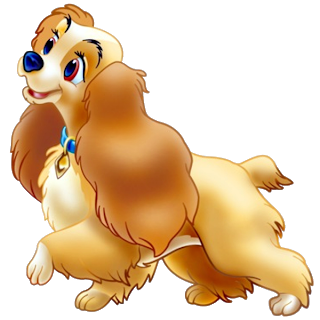 Lady dog disney clearance