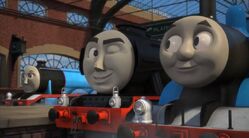 Flying-Scotsman winking