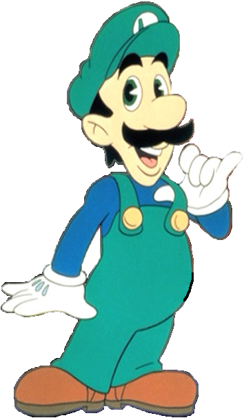 Luigi cartoon outlet