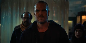 Joyce, Hopper, and Murray shocked to find a fragment of the Mind Flayer.