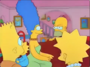 It turns out that no one in Springfield with the rare Blood type (especially Homer, Marge, Lisa, or Maggie Simpson) has the rare Double O negative that can save Mr. C. Montgomery Burns (Homer's boss). But it turns out that Bart Simpson was the only Springfieldian who has that rare blood type, Double O negative.