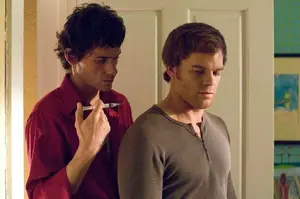 Dexter and his biological brother, Brian Moser.