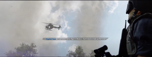 Raptor One arrives at Ruka to pick up The Requiem Strike Team.