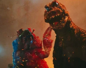 Godzilla Fighting Ebirah in 1966