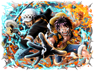 Treasure Cruise - Law and Luffy