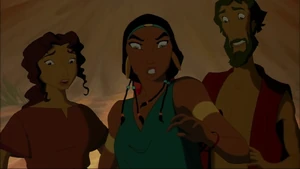 Aaron with Miriam and Tzipporah