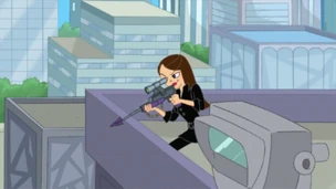 Vanessa con un rifle