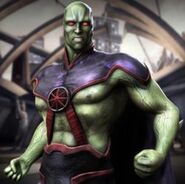 Martian Manhunter as he appears in Injustice: Gods Among Us.