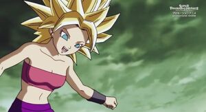 Caulifla in Super Dragon Ball Heroes.