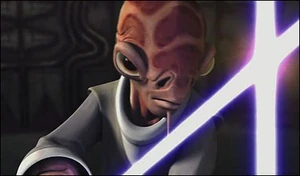 Nahdar clashes his blade