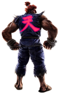 Akuma as he appears in Tekken 7 Fated Retribution
