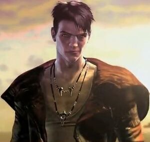 Dante's original design in the fist trailer.