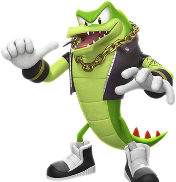 Vector the crocodile plush top