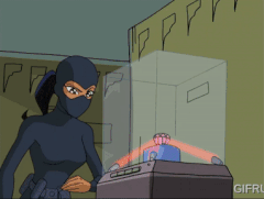 Viper disabling a security system