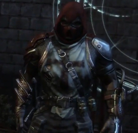 Azrael in "Batman: Arkham City".