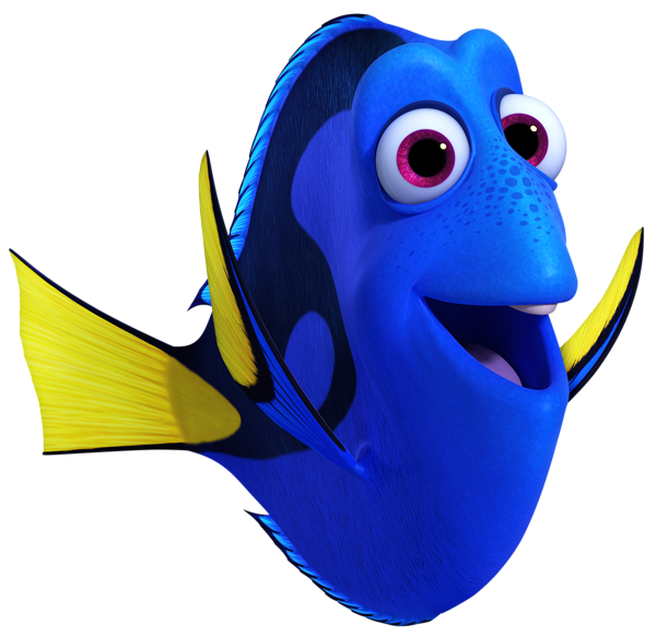 cartoon fish dory