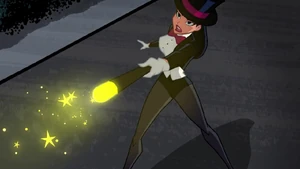 Zatanna Zatara in Justice League Action.