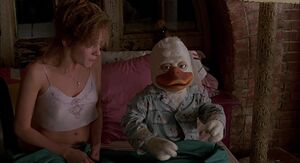 Howard the Duck and Beverly Switzler