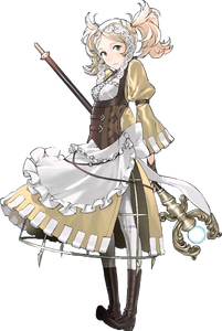 Lissa's artwork from Fire Emblem Awakening.