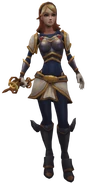 Lux's in-game character model.