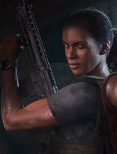 Nadine in Uncharted: The Lost Legacy.