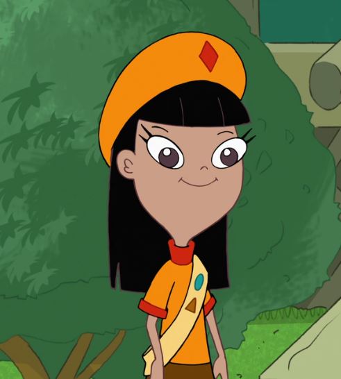 ✓ Ginger Hirano is one of the supporting characters of Phineas and Ferb. 