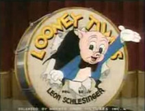 Porky in the late 1930's Looney Tunes Closing.