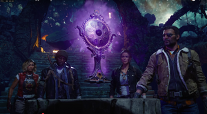 Weaver, Grey, Carver and Maya retrieve The Sentinel Artifact.