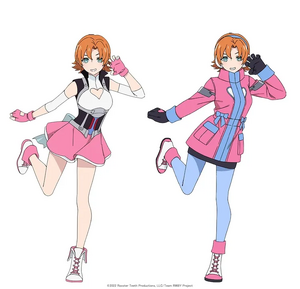 Nora Valkyrie's two different outfits (RWBY Ice Queendom)