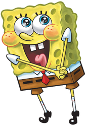 SpongeBob SquarePants Smiling - Artwork