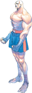 Sagat as he appears in Street Fighter 2 Turbo
