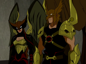 Hawkman and Hawkwoman