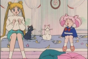 Very funny huh, Rini? Remind me to scratch you to death for this!