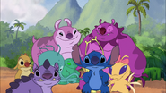 Checkers - Stitch and friends