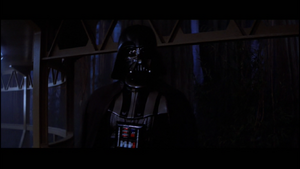 Darth Vader chatises