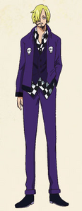 Sanji's outfit in Episode of Luffy.