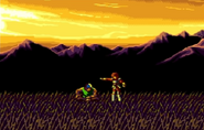 Adol and Dogi - Ys III opening - PC-Engine III