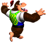 DK64 Chunky Kong Primate Punch