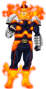 Endeavor Second Costume Anime Profile