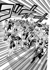 Pro heroes assemble to arrest Garaki Manga
