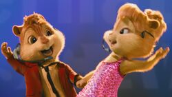 Alvin & Brittany in Alvin & The Chipmunks: Chipwrecked
