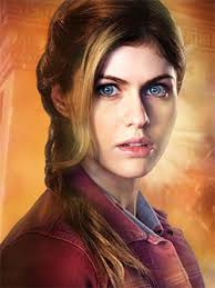 Alexandra Daddario as Annabeth in The Sea of Monsters.